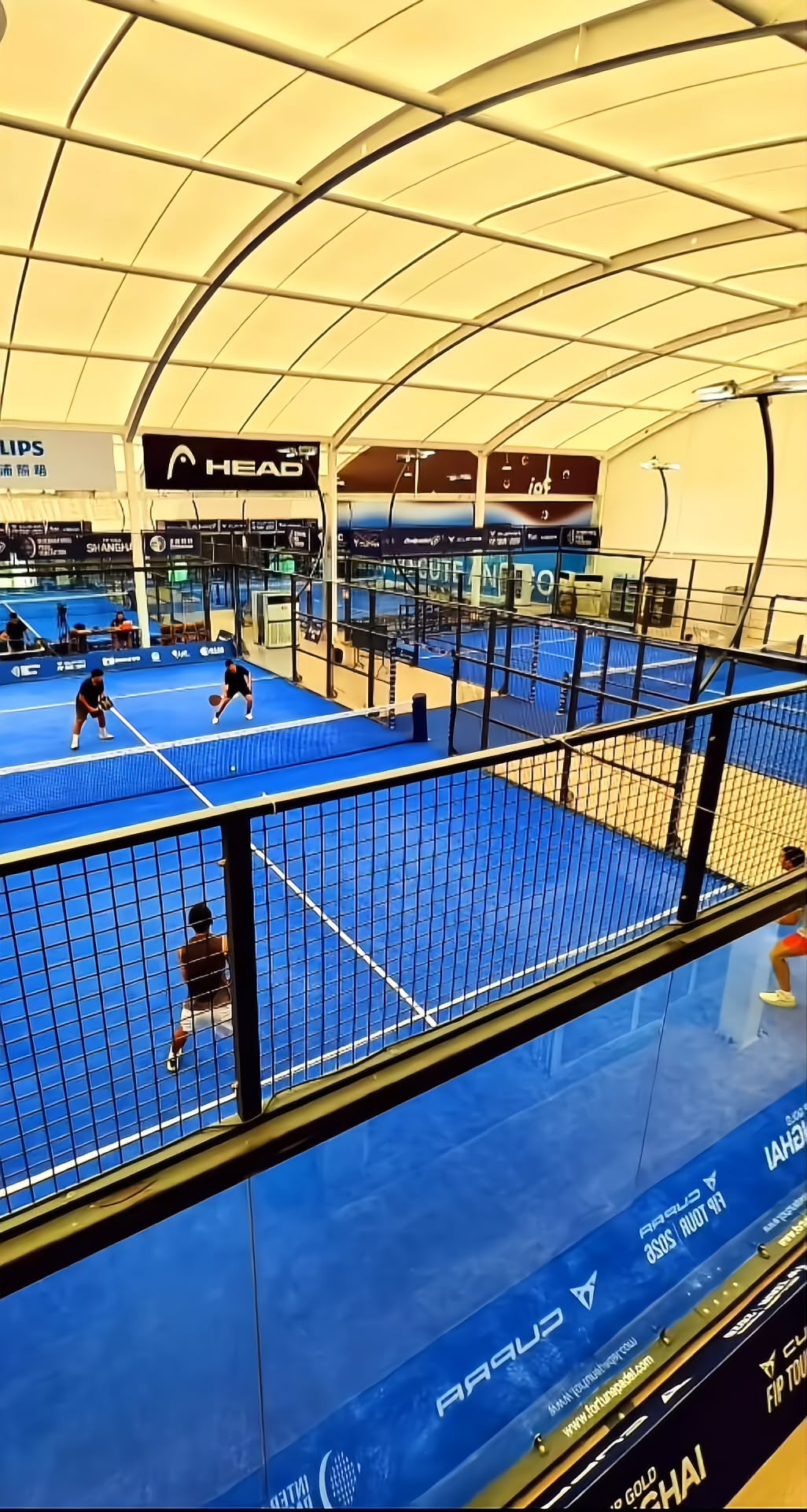 Installed XTZ padel court project 1